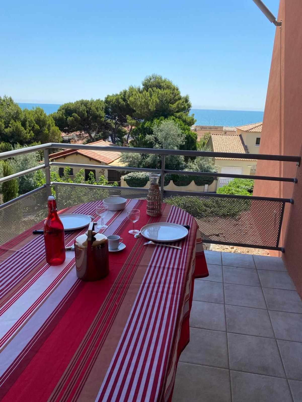 Appartement 4 Pers - Terrasse - Vue Mer - Proche Plage Saint-Pierre-la-Mer  Exterior foto